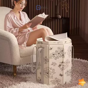 [KvJJL-t] Túi tắm chân trên bắp chân, Bồn tắm chân có thể gập lại, Phòng ngủ gia đình di động, Bồn tắm chân mùa đông, Bồn ngâm chân, Cách nhiệt, Du lịch mới