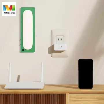 Đèn tự động MMLUCK, Đèn nhỏ không dây đa năng, Cảm biến thông minh di động Cảm biến hồng ngoại Cảm biến hồng ngoại Cảm ứng cơ thể con người Đèn ngủ hành lang