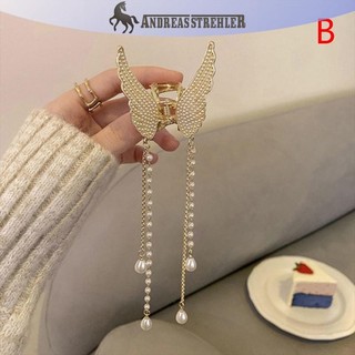 Onetimingfine Mới Pha Lê Kim Cương Giả Ngọc Trai sel Kẹp Tóc Hàn Quốc Đơn Giản Bên Kẹp Liu Hai Kẹp Tóc Phụ Kiện Tóc Nữ VN