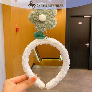Onetimingfine Sáng Tạo Cừu Sang Trọng Hoa Băng Đô Quấn Tóc Cho Bé Gái Người Phụ Nữ Dễ Thương Hàn Quốc Mũ Vòng Phụ Kiện Tóc Đồ Trang Trí VN