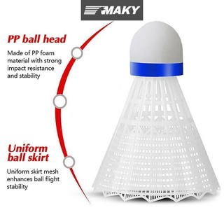 Newwellknownepic 1 CÁI Cầu Lông Nhựa Vàng Trắng Học Sinh Cầu Lông Nylon VN