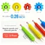 SA Elastic Pen Grip Hỗ trợ kết cấu silicon Thích hợp cho thực hành viết