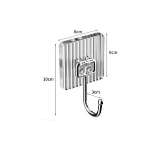 Móc dán tường treo đồ đa năng Acrylic - siêu dính, chịu lực tốt
