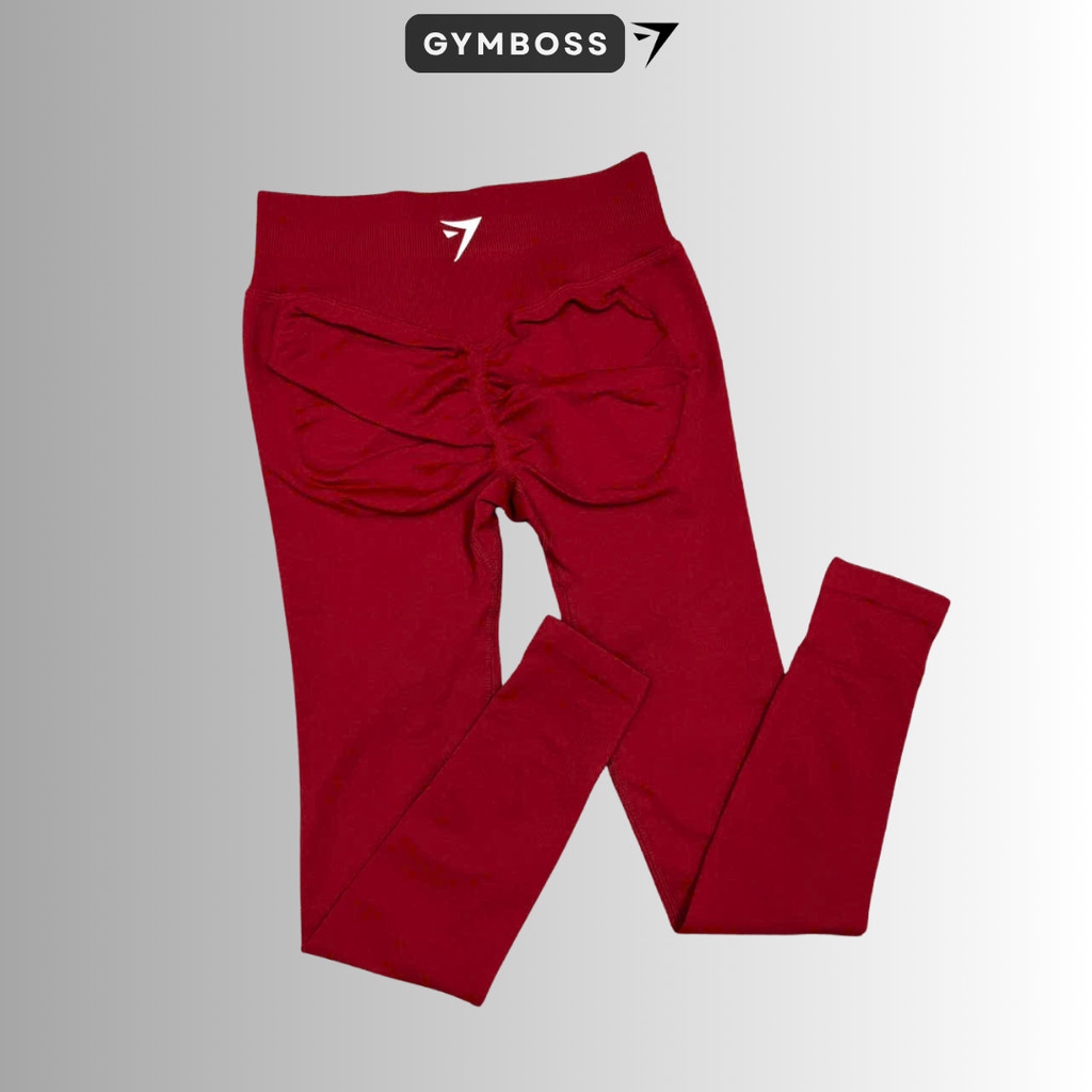 Quần Legging Tập Gym,Yoga Cạp 7cm,Dễ Mặc,Tôn Form,Chống Vắn,Chất Liệu Dệt Kim 10% Elast Dày Dặn GB260