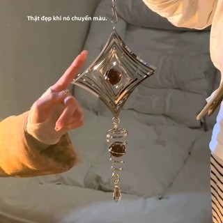 Giấc Mơ Trở Lại Cùng Phong Cách Mandala Chuông Gió 3d Gió Rẽ Mandala Có Thể Gập Lại Xoay Bắc Âu Sân Vườn Mặt Dây Chuyền Đa Dạng