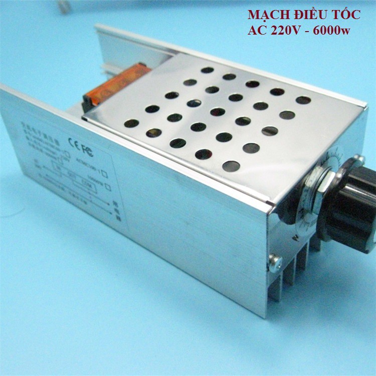 Mô-đun điều tốc động cơ AC 6000W - Đi kèm chiết áp, điều chỉnh tốc độ mượt mà