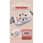 Máy Massage Bụng Bi Đá Kết Hợp Hồng Ngoại Wisezen Đai Massage Hỗ Trợ Giảm Mỡ Bụng Giảm Nhức Mỏi Cổ Vai Gáy Lưng Đùi — ảnh 7