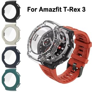 PC + Ốp Lưng Cường Lực Cho Amazfit T Rex3 Bảo Vệ Toàn Diện Ốp Lưng Bảo Vệ Màn Hình Vỏ Đồng Hồ Thông Minh Cho Amazfit T-Rex 3 Bao