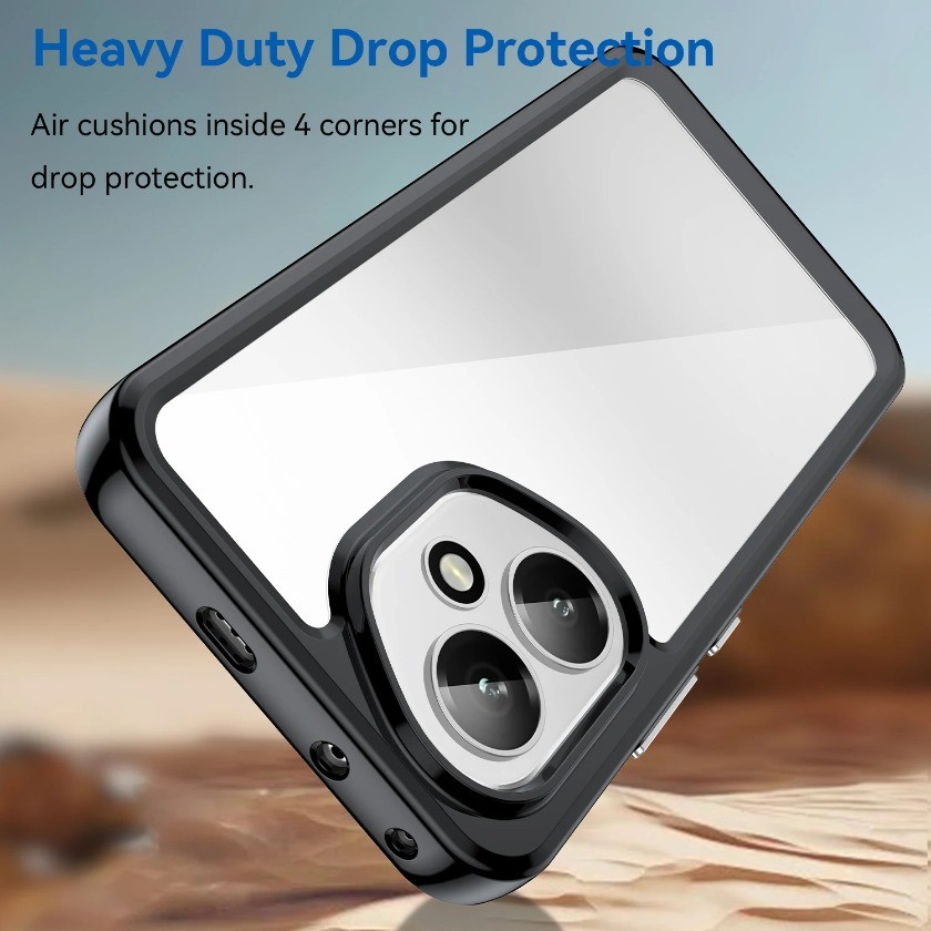 Dành Cho Honor 400 Clear Case Honor 400 Cover Coque Funda Cứng Mờ Cạnh Mềm Chống Sốc Điện Thoại Ốp Lưng Honor 400