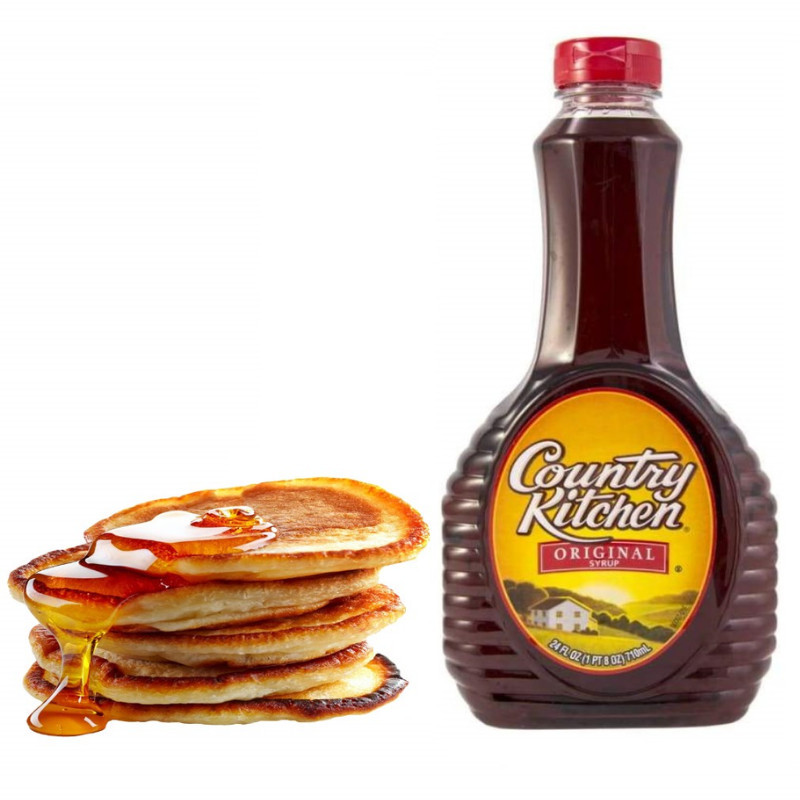 Siro Country Kitchen Original 710ml Syrup 24oz Thơm Ngon, Sánh Mịn, Dùng Ăn Kèm Pancake Và Waffles
