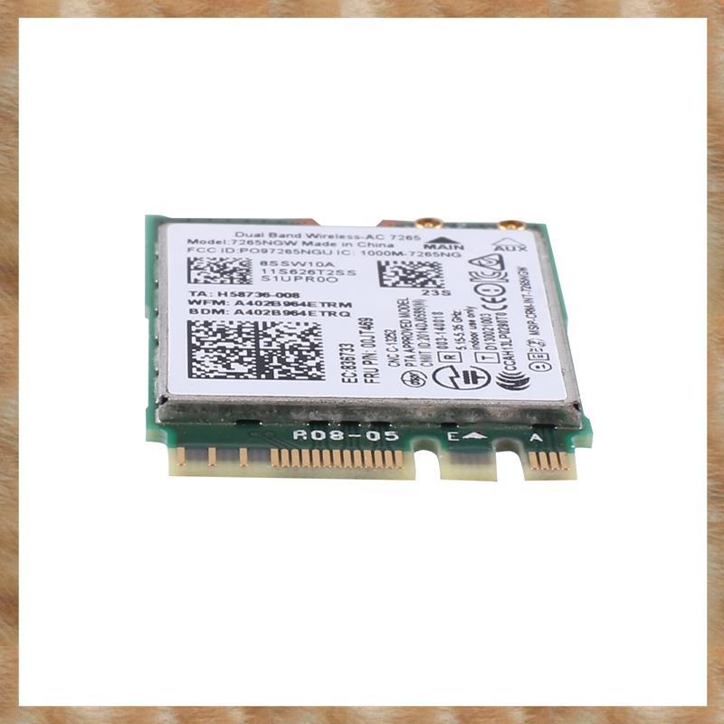 [S Z] 1 CÁI Thẻ AC7265 7265NGW FRU00JT469 802.11AC NGFF BT4.0 Phụ tùng thay thế cho dòng E550 E455 E555