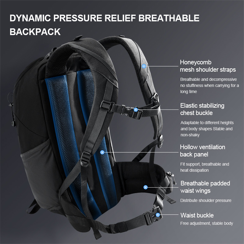 Ba lô đi bộ đường dài chuyên nghiệp công suất lớn CAMEL CROWN 20L – Gói Daypack du lịch đi bộ nhẹ