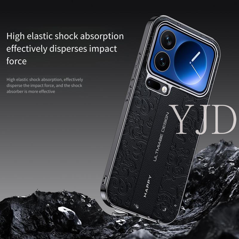 Ốp Lưng Cho Xiaomi 17 Pro Max Quá Trình lõm lõm PC Rồng Tốt Lành Chống Rơi Vỏ Điện Thoại