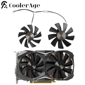 I87MM GA92S2H 100MM GAA8S2H GAA8S2U 4Pin Quạt Làm Mát Cho ZOTAC GTX 1060 1070 Ti MINI HA 1080 Ti MINI Quạt Làm Mát Thẻ Đồ Họa Kép *