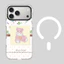 Phim hoạt hình pha lê băng từ tính gấu nhỏ trong suốt Vỏ điện thoại cứng cho iPhone 17 Pro Max 16 15 14 13 17Air 16Plus Vỏ bảo vệ chống sốc