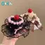 Kẹp tóc ren kiểu Gothic Lolita dễ thương cho bé gái, phụ kiện tóc nữ phong cách Kawaii VN