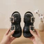 QCCC dép quai hậu cho bé gái sandal đi mùa hè da pu êm chân 719 Chip & mom