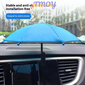 TMOY 1 Ống Kim Loại Có Thể Uốn Điện Thoại Di Động Ô Giá Đỡ Có Kẹp Cho Bóng Nắng Điện Thoại Di Động Chống Nắng Nơi Trú Ẩn Từ Mưa TMOY