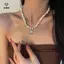 Đá Tự Nhiên Hạt Không Đều Choker Nelace 1 Cái Mặt Dây Chuyền Mặt Trời Bohemian Trang Sức Cho Bãi Biển Hoặc Lễ Hội Nhìn [Mina]