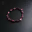 Vòng tay đính cườm chữ thập thời trang dành cho nam giới Ins Style Cat 's Eye Stone Cặp đôi Vòng tay [Mina]