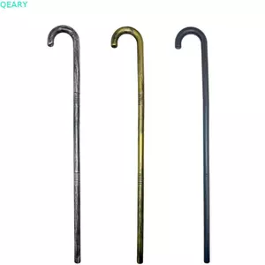 QEARY Trẻ Em Trang Phục Gậy, Nhập Vai Nhựa Halloween Scepter, Ảo Thuật Gia Đen Vintage Sân Khấu Hiệu Suất Cosplay Đi Bộ Thanh Hóa Trang