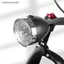 Đèn pha xe đạp cổ điển cổ điển - 3 đèn LED phía trước để đi đêm an toàn FSI