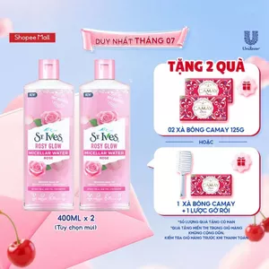 Combo 02 Nước tẩy trang St.ives Micella 400ml (Tùy chọn)