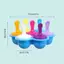 Khung Ảnh 7 Lỗ DIY Kem Pops Khuôn Silicon Kem Bóng Máy Làm Popsicles Khuôn Trái Cây Cho Bé Lắc Nhà Bếp Phụ Kiện Dụng Cụ VN