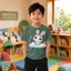 Áo thun bé trai hoạt hình hình thỏ con phong cách Hàn Quốc dễ phối đồ Cho bé từ 2-12 tuổi