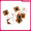 JASMINE 5 Chiếc Có Thể Lập Trình 5 * 5 Mm Micro FPC NFC Ntag213 Thẻ RFID Stier 1 Mm Phạm Vi Đọc JASMINE