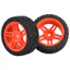 4 Bánh xe và lốp cao su Hex RC 12mm OD 68mm cho Tamiya TT01 TT02 XV01 HSP HPI Kyosho Traxxas WLtoys 1 / 10 1 / 12 Xe du lịch trên đường