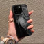 Large Lens Phantom Soft Case Ink Swirl Texture, Matte Smooth Touch For iPhone15/16ProMax17