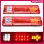 JASMINE 12V LED Phía Sau Đuôi Dừng Đèn Báo Ngược Tru Trailer Caravan Van Đèn JASMINE
