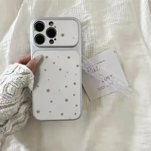 Ngôi sao bạc vụn Mới áp dụng iPhone 17pro trường hợp điện ti sao bạcoại 161514p chống rơi