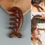 Đầu Massage Bằng Gỗ Đàn Hương Kinh Tuyến Da Đầu Mặt Vai Mắt Ne Cạo Điều Trị Rụng Tóc Chống Tĩnh Điện Răng Rộng