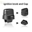 GE Car Keyless Start Knob Cap cho Lancer cho Mits Nội thất thay thế một phần Chất liệu chống lão hóa cho người khởi động xe thông minh VN