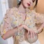 PNPIA- Vòng tay ngọc trai nước ngọt Baroque sang trọng Niche High Sense Zircon Bee Mặt dây chuyền Vòng tay sang trọng dành cho nữ Quà tặng
