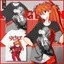 Anime Áo Thun EVA Evangelion Unsiex Top Cosplay Tay Ngắn Dáng Rộng Thời Trang Áo Thun Plus Kích Thước
