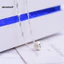 MIC _ Vòng Cổ Với Hạt May Mắn Sóng Nước Dây Chuyền Bạc Không Gỉ Sáng Bóng Nữ Mặt Dây Chuyền Vòng Cổ Cho Du Lịch Quà Lưu Niệm