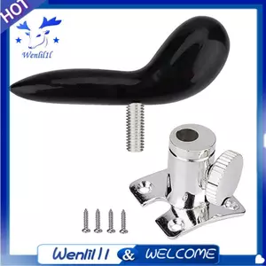 Bassoon Tay Yên Còn Lại Giá Đỡ Ngón Tay Cái Còn Lại Với Cố Định 4 Ốc Vít Và Đế Dụng Cụ Phụ Kiện