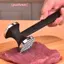 Steak Hammer Mallet Máy làm mềm thịt hợp kim kẽm hai mặt Thịt Pounder Tối đa hóa hương vị thực phẩm Búa thịt Bít tết Nấu thịt