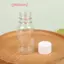 5 Chai Nhựa Nhỏ 60ML Chai Gừng Có Nắp Chai Nước Mini Có Thể Tái Sử Dụng Chai Chất Lỏng Chống Rò Rỉ