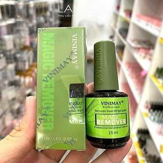 Nước phá gel Vinimay chính hãng cho dân làm móng (15ml)
