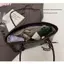 HFSHY Vintage Nâu Đậm Giả Da Túi Tote Dung Tích Lớn Tennis Raet Charm Chống Trầy Xước Cho Sử Dụng Lâu Dài VN
