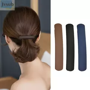 Kẹp lò xo JVSUB, Kẹp tóc mờ hình chữ nhật, Barrettes lớn chống trượt cổ điển dành cho nữ
