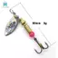 10 Cái / lốc Muỗng Câu Mồi Spinner Mồi 3-7G Câu Cá Wobbler Mồi Kim Loại Spinnerbait Isca Nhân Tạo Miễn Phí Có Hộp