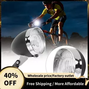 Phụ kiện xe đạp xe đạp cổ điển Giá đỡ đèn trước Giá đỡ đèn pha 3LED cổ điển