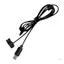 Dây sạc PVC chắc chắn cho các thiết bị thực tế tăng cường bao gồm miếng đệm silicon chống trượt