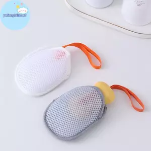 Pufangbliss Tắm Làm Sạch Lưới Tạo Bọt Túi Xà Phòng Hai Mặt Body Tẩy Tế Bào Chết Chà Bọt Biển Phòng Tắm Lưới Xà Phòng Nhà Thơ VN