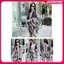 Khăn choàng lụa in họa tiết JASMINE cho nữ, chất voan polyester, chống nắng mùa hè, dùng khi đi biển